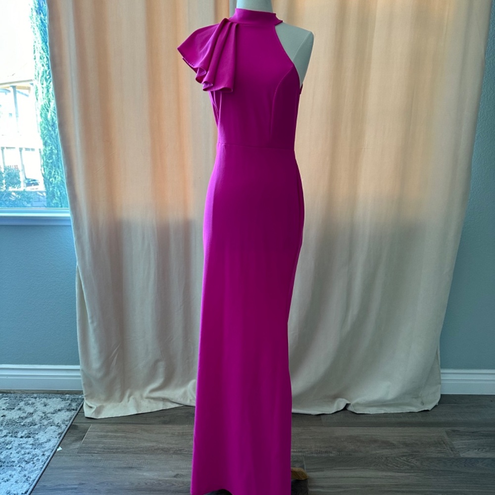 GUC Windsor Blush Pink Long Formal Sleeveless Mermaid Dress size Medium